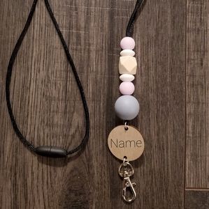 Personalized lanyards with I.D clip
